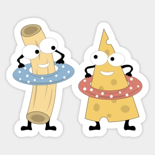 Mac and Cheese - Pool Party Sticker